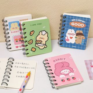 Sổ Tay Lò Xo A7 120 Trang Họa Tiết Dễ Thương
