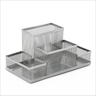 Khay cắm bút sắt 4 ngăn