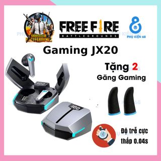Tai Nghe Gaming Bluetooth 5.3 JX-20 TWS Tai Nghe Chơi Game Không Dây Có Mic Tai Nghe Nhét Tai Siêu Xe - Độ Trễ Cực Thấp giá sỉ