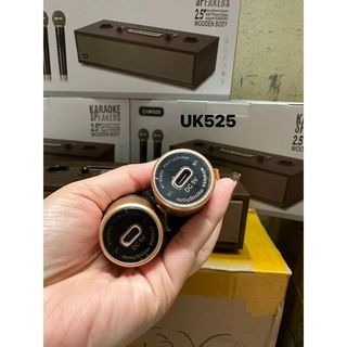 Loa Bluetooth XM U525 Kèm 2 Micro Không Dây, Thiết Kế Vỏ Gỗ Cực Đẹp, Dễ Sử Dụng, Độ Bền Cao.