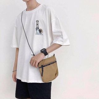 Áo thun tay lỡ form rộng in hình One Piece