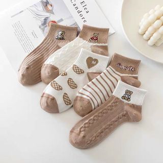Set 5 đôi vớ nữ hàng đẹp giá rẽ bán chạy sẵn sll
