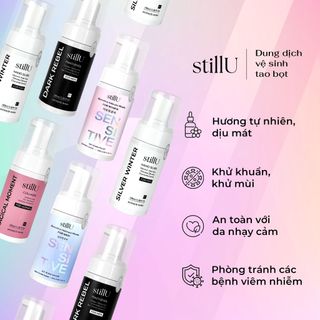 Combo dung dịch vệ sinh dành nam và nữ da nhạy cảm stillU 100ml