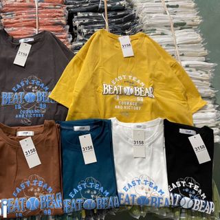 Lô áo thun fom rộng cotton khô hàng đẹp giá tốt sẵn sll