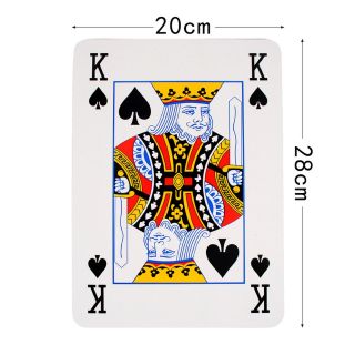 Bộ bài Tây khổng lồ size 28cm ( hàng tận xưởng )