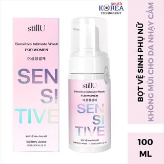 Dung dịch vệ sinh phụ nữ tạo bọt stillU cho da nhạy cảm 100ml