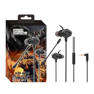 Tai Nghe Có Dây Gaming GM-008 Tai Nghe Gaming Có Mic Rời Cho Game Thủ Chuyên Nghiệp Chơi Game PC Và Mobie Dây Dù Jack L