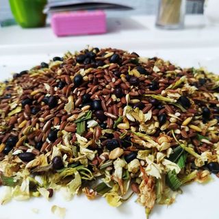 TRÀ GẠO LỨT XẠ ĐEN - hộp 300grm