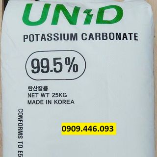 Phụ gia thực phẩm E501 Potassium Carbonate - Kali carbonat - K2CO3 giá sỉ