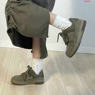 Giày thể thao nữ chất da mềm cá tính