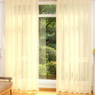 Màn cửa màu 1mx2.7m đục lỗ