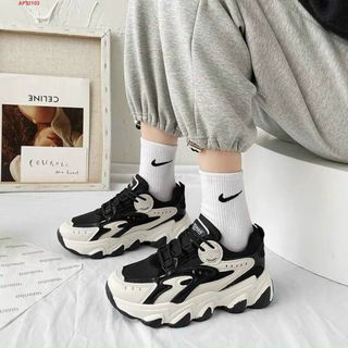 Giày thể thao nữ độn đế cá tính đẹp AP32