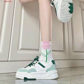 Giày thể thao nữ chất da mềm AP31