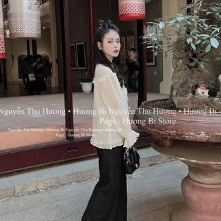 Áo tơ gạo ren