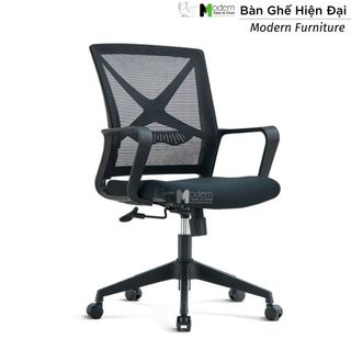 Ghế văn phòng lưng lưới ngắn chân xoay nhỏ gọn CE4517-M – Bàn Ghế Hiện Đại