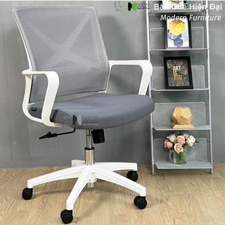 Ghế văn phòng lưng lưới ngắn chân xoay nhỏ gọn CE4517-M – Bàn Ghế Hiện Đại