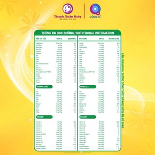 Sữa bột Lukamil Grow IQ vị hạt chia Mỹ phát triển chiều cao và trí não 900g - Thanh Xuân Baby