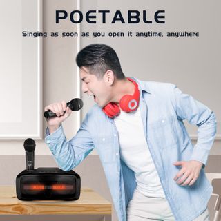 Loa Bluetooth Kèm 2 Mic ST-2028