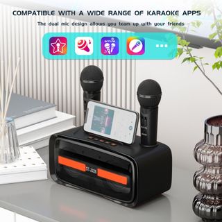 Loa Bluetooth Kèm 2 Mic ST-2028