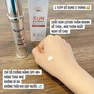 Kem chống nắng phân tử nước