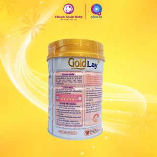Sữa bột cho người gầy Goldlay Gain tăng thể lực và cân nặng 900g - Thanh Xuân Baby