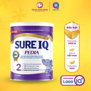 Sữa bột Sure IQ Pedia bổ sung dinh dưỡng cho trẻ biếng ăn 900g - Thanh Xuân Baby