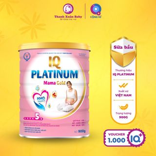 Sữa bầu tiểu đường IQ Platinum Mama cho phụ nữ mang thai và sau sinh 900g - Thanh Xuân Baby giá sỉ