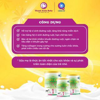 Sữa Happy Care Kid tăng sức đề kháng, phát triển trí não cho bé 400g/ 800g - Thanh Xuân Baby
