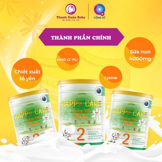 Sữa non Happy Care Pedia cải thiện biếng ăn giúp trẻ ăn ngon miệng 900g - Thanh Xuân Baby