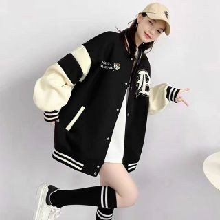 📢📢📢Áo khoác nữ, cổ bo, áo phối, hình thiêu B