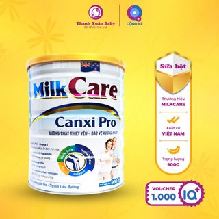 Sữa bột Milkcare Canxi Pro hỗ trợ bảo vệ xương khớp 900g - Thanh Xuân Baby giá sỉ