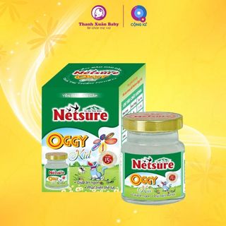 Yến sào chưng sẵn Netsure Oggy Kid bổ sung dinh dưỡng cho trẻ (tổ yến 15%) - Thanh Xuân Baby
