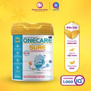 Sữa bột Onecare Sure bổ sung dinh dưỡng chăm sóc sức khỏe toàn diện 900g - Thanh Xuân Baby giá sỉ