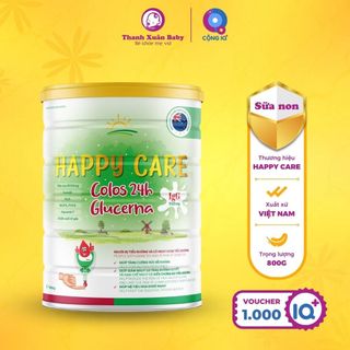 Sữa non cho người tiểu đường Happy Care Glucerna hỗ trợ phục hồi sức khỏe 800g - Thanh Xuân Baby giá sỉ
