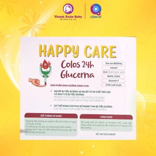 Sữa non cho người tiểu đường Happy Care Diabet hỗ trợ phục hồi sức khỏe 800g - Thanh Xuân Baby