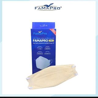 Khẩu trang y tế FAMAPRO 4 lớp kháng khuẩn (10 cái/hộp)