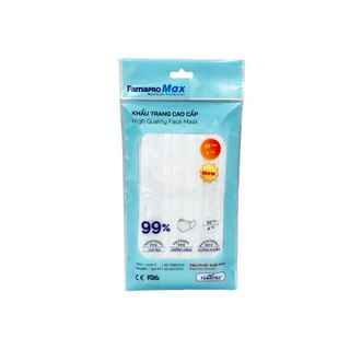 Khẩu trang y tế FAMAPRO 4 lớp kháng khuẩn (10 cái/hộp)