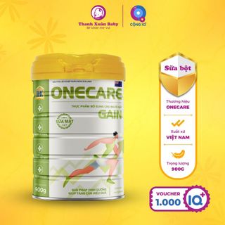Sữa bột Onecare Gain bổ sung dinh dưỡng hỗ trợ tăng cân cho người gầy 900g - Thanh Xuân Baby