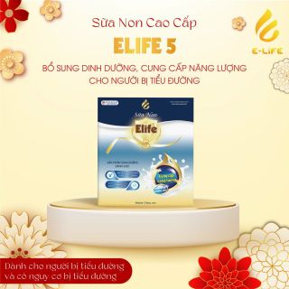 Sữa non Elife 5 dành cho người tiểu đường và nguy cơ bị tiểu đường