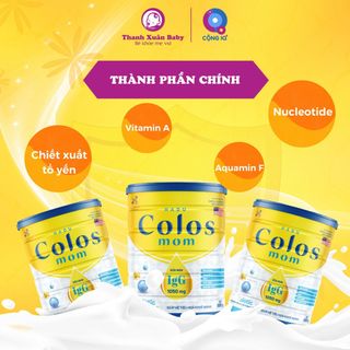 Sữa non Colos Mom Probiotic cải thiện táo bón, hỗ trợ tiêu hóa cho trẻ 800g - Thanh Xuân Baby