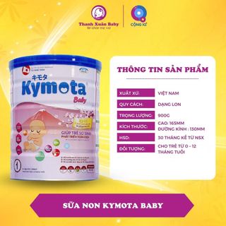 Sữa non Kymota Baby tăng đề kháng và sức khỏe đường ruột cho trẻ 900g - Thanh Xuân Baby