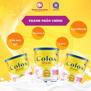 Sữa Colos Mom Kid tăng sức đề kháng, phát triển trí não cho bé 400g/ 800g - Thanh Xuân Baby