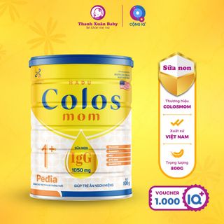 Hộp 800g Sữa non Colos Mom Grow giúp phát triển chiều cao, trí não cho trẻ