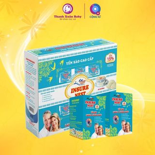 Yến sào bổ sung canxi Insure Nest hỗ trợ bảo vệ xương khớp (15% yến) lọ 70ml - Thanh Xuân Baby