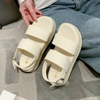Sandal nữ 2 quai ngang da đẹp