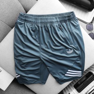 Quần đùi nam logo thun poly vải trơn mịn Thể Thao Siêu Đẹp Giá Sỉ, Hàng Đẹp Chất