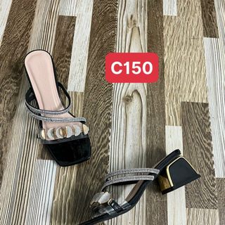 Giày cao gót nữ dây đính soàn cao cấp sang trọng