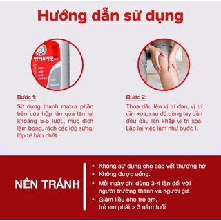 Antiphlamine - Dầu Nóng Xoa Bóp Hàn Quốc 100ml
