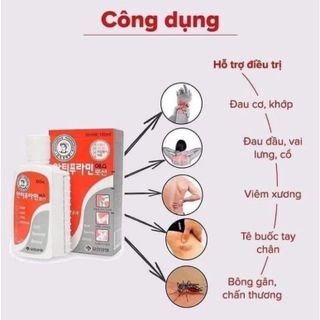 Antiphlamine - Dầu Nóng Xoa Bóp Hàn Quốc 100ml
