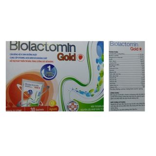 Men tiêu hóa vi sinh đường ruột Biolactomin Gold cân bằng hệ vi sinh ăn ngon – Hộp 30 gói